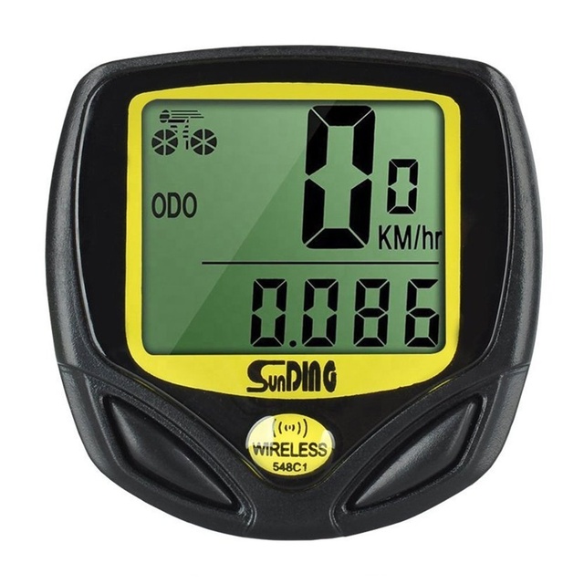 Sunding SD 548C1 Waterproof Wireless Cycling Stopwatch Bicycle MTB Road Bike Computer Odometer Speedometer Bicycle Computer