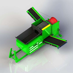 Sinolion Hochleistungs-Steinboden-Kompost-Trommel sieb Steins and Kies Trommel sieb Rotations sieb mit Motor 380V/415V/440V - Product Image 3