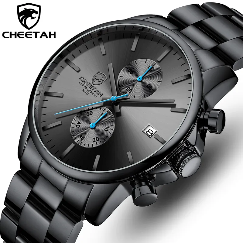 Watches for Men Waterproof Sports Mens Watch CHEETAH Top Brand Luxury Clock Male Business Quartz Wristwatch Relogio Masculino