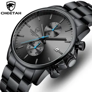 Horloge Voor Mannen Waterdicht Sport Heren Horloge Cheetah Topmerk Luxe Klok Mannelijke Business Quartz Polshorlogio Masculino