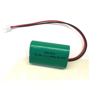 Paquete de Baterías Recargables Ni-MH 3*AAA de 600 mAh, Forma Triangular, 3.6 V, para Lámpara de Emergencia - Product Image 3