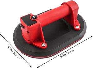 Elevador de ventosa Manual eléctrico de 10 pulgadas con pantalla LED Carga máxima de 260kg para baldosas de granito de vidrio grandes de Metal - Product Image 2