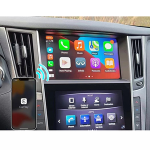 ชุดอัพเกรดวิทยุติดรถยนต์แบบไร้สาย CarPlay และ Android Auto สำหรับ Q50 ปี 2013 2014 ระบบนำทางในรถยนต์ - Product Image 1
