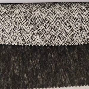 Neuer Edler Damenmantel aus 60% Wolle, 10% Alpaka, 10% Viskose, 3% Acryl, 17% Polyester, 650g/<span class=keywords><strong>m</strong></span>² Melton-Wolle, Langhaar, Einseitig Gewebt - Product Image 6