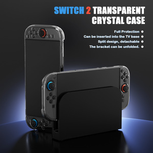 <b>Switch</b> 2 Protective <b>Case</b> Transparent Crystal PC Hard Cover For Nintendo <b>Switch</b> 2 Console - Product Image 4