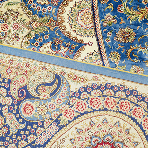 9x12ft décoratif persan turc Istanbul Tableau velours indien Vintage tapis en soie à vendre - Product Image 5