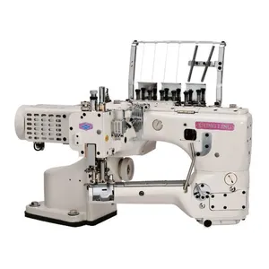 Shing Ling SL-701-452/G1/DS/VD/PLA/ZBR 4-needle 7-thread Feed-off -the-arm Interlock Flatseaming Machine