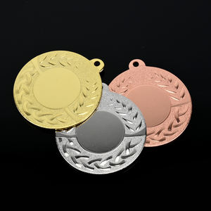 Trophäen Medaillen Gold Silber Roségold Metal Blank Award für das Laufen Fußball Fußball Sport Hergestellt von für <span class=keywords><strong>Medal</strong></span> las - Product Image 2