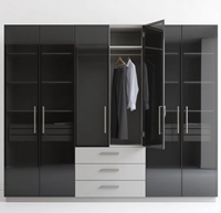 Armoires à montage facile, robustes, modernes et extensibles pour chambres, salons et maisons en location