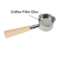 WELAND Espresso Shower kopi keping layar baja tahan karat dapat digunakan kembali ramah lingkungan 100 mikron, 150 mikron Filter cakram