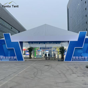 Botte en aluminium résistante de tentes de location d'événement commercial de largeur de 30m avec le tissu de PVC pour la <span class=keywords><strong>réception</strong></span> extérieure de banquets de noce - Product Image 2