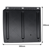 Garde-boue 380*350mm FOTON pour camion léger, moulé par injection, protection anti-éclaboussures pour roue arrière de camion de livraison