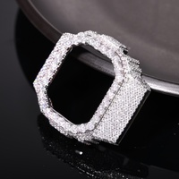 Buss Down DW5600 Uhrenteile Zubehör Schnee-Pavé VVS Moissanit Diamant Iced Out Uhrenlünette mit GRA-Zertifikat