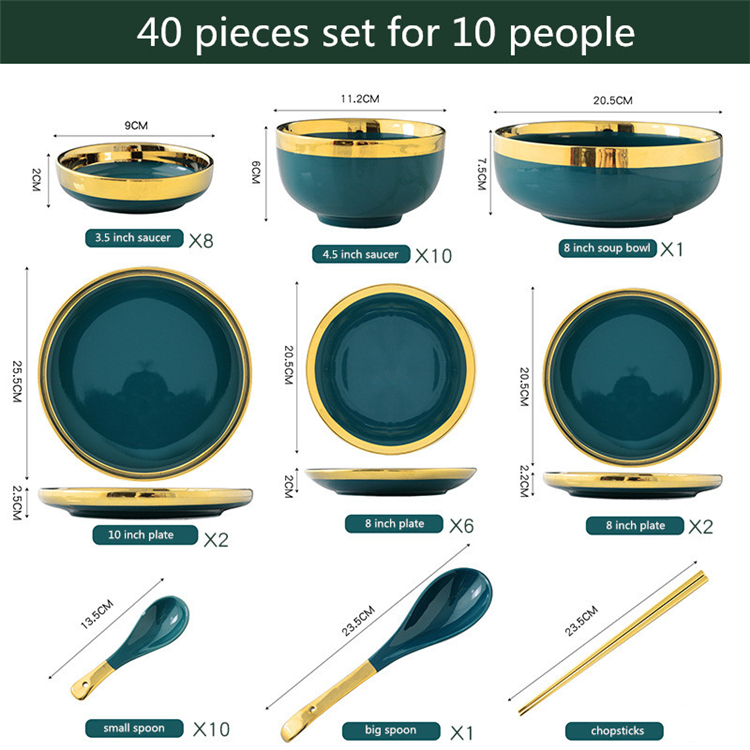 ชุดสีเขียว10คน