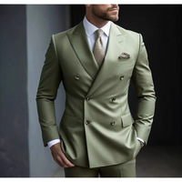 Costume deux pièces pour homme XS-5XL, costume décontracté pour affaires, costume de témoin, costume ajusté