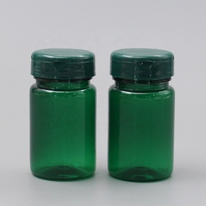 70ml boş yeşil ilaç şişesi plastik hap şişesi konteyner - Product Image 5