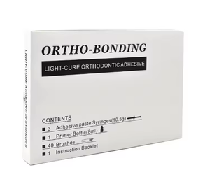 Kit de Resina Adhesiva Autopolimerizable <span class=keywords><strong>para</strong></span> <span class=keywords><strong>Brackets</strong></span> de <span class=keywords><strong>Ortodoncia</strong></span> Dental, Adhesivo de Curado con Luz, Kit de Adhesión en un Solo Paso, 3 Jeringas - Product Image 6