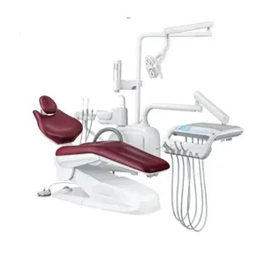 M007Z-N1 Tandheelkundige Apparatuur Tandarts Draagbare Tandartsstoel Met Bediening Licht Compleet Tandartsstoel Unit Elektrische Machine Prijs