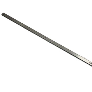 Riel DIN de acero o aluminio para gabinete de servidor IA, riel industrial de acero con orificios fijos para C45, plateado/dorado - Product Image 2