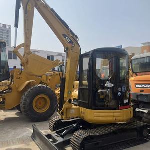 รถขุดไฮดรอลิกขนาดเล็ก Caterpillar 304D CR มือสอง 4 ตัน แบบ Zero-tail-swing สำหรับงานก่อสร้างในพื้นที่แคบ - Product Image 1
