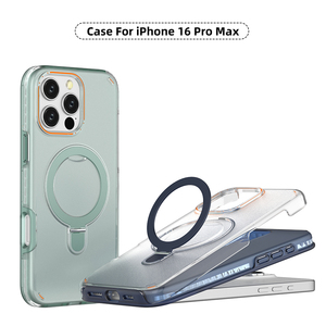 Funda Protectora para Teléfono Móvil con Soporte de TPU+PC, Carcasa de Plástico para <span class=keywords><strong>iPhone</strong></span> 17 16 15 14 13 12 <span class=keywords><strong>11</strong></span> <span class=keywords><strong>Pro</strong></span> <span class=keywords><strong>Max</strong></span> Plus, <span class=keywords><strong>Precio</strong></span> de Fábrica - Product Image 6