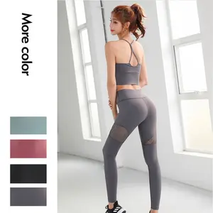 Women Yoga Set 2 Pcs Sports Seamless Gym Leggings Sports Wear For Women Athletics Clothing Gym Fitness Sets