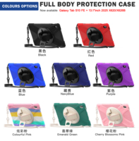 Coque arrière en silicone pour Samsung Tab S11 Ultra S11Ultra 2025 X930 X936 14,6 pouces PC, étui robuste avec bandoulière