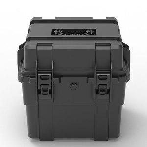 New Design Plastic <strong>Case</strong> for 12" Vinyl <strong>Record</strong> Carrying <strong>Case</strong> Waterproof Instrument Equipment Safety Protection Box for Red Wine - Product Image 6