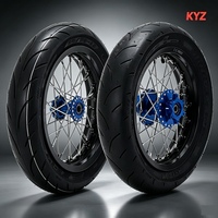 Ensemble de pneus Supermoto avant et arrière 17 pouces pour moto électrique Sur-Ron Ultra Bee, tout-terrain, motocross, dirt bike, enduro, remplacement professionnel