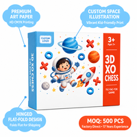 Boîte de jeu de société personnalisée OEM ODM en gros, emballage pliable pour jouets d'enfants, usine certifiée ISO 9001 directe
