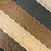 Système de terrasse imperméable sans joint, composite aluminium-plastique renforcé, planches de terrasse WPC pour extérieur, technique co-extrudée brossée
