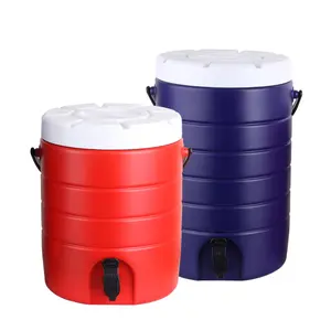 Grote Capaciteit 16L 21L Geïsoleerde Soep Vat Warmte Behoud Voedsel Container Thermos Emmer