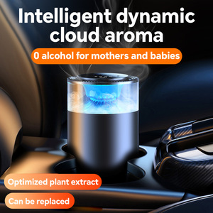 Ambientador inteligente para coche, difusor de Aroma recargable para coche, niebla de nube con lámpara de recogida de sonido, luz RGB para Interior automotriz - Product Image 2