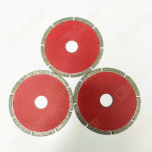 Electroplatedหินอ่อนกระเบื้องพอร์ซเลนตัดเพชรเซรามิคใบเลื่อยวงเดือน - Product Image 2