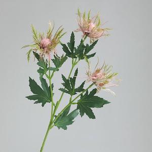 Flor Artificial W-A0181, 3 Ramas de Eryngium <span class=keywords><strong>Campestre</strong></span>, Planta Artificial para Decoración de Bodas y Hogar - Product Image 2