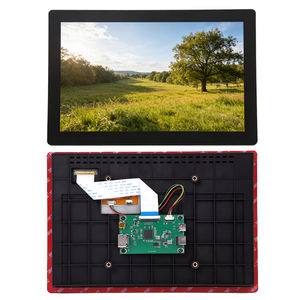 Tela Sensível ao Toque Capacitiva de 10.1 Polegadas 1280x800 com Alta Brilho de 1000 Nits, Ângulo de Visão de 170°, Compatível com Placa Raspberry Pi - Product Image 1