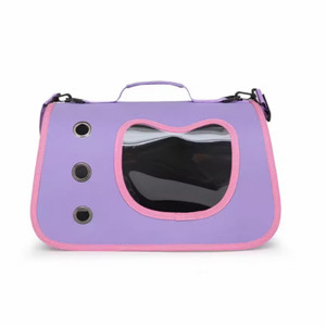 กระเป๋าใส่แมวแบบพกพากระเป๋าสะพายไหล่สัตว์เลี้ยงลายแคปซูลความจุสูงกระเป๋าเป้สะพายหลังสำหรับสัตว์เลี้ยงระบายอากาศได้กระเป๋าใส่แมว - Product Image 1