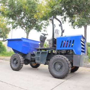 Хит продаж, 2-тонный колесный самосвал, 4 х4 приводный мини-самосвал, большая нагрузка, инженерный транспортный автомобиль - Product Image 4