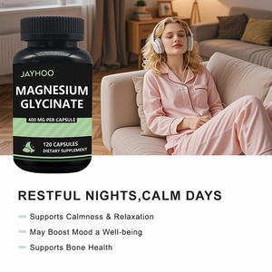 Cápsulas de Suplemento Dietético de Glicinato de Magnesio Quelado para Adultos OEM, 400 mg, para Mejorar la Densidad Ósea y Apoyar la Memoria - Product Image 4