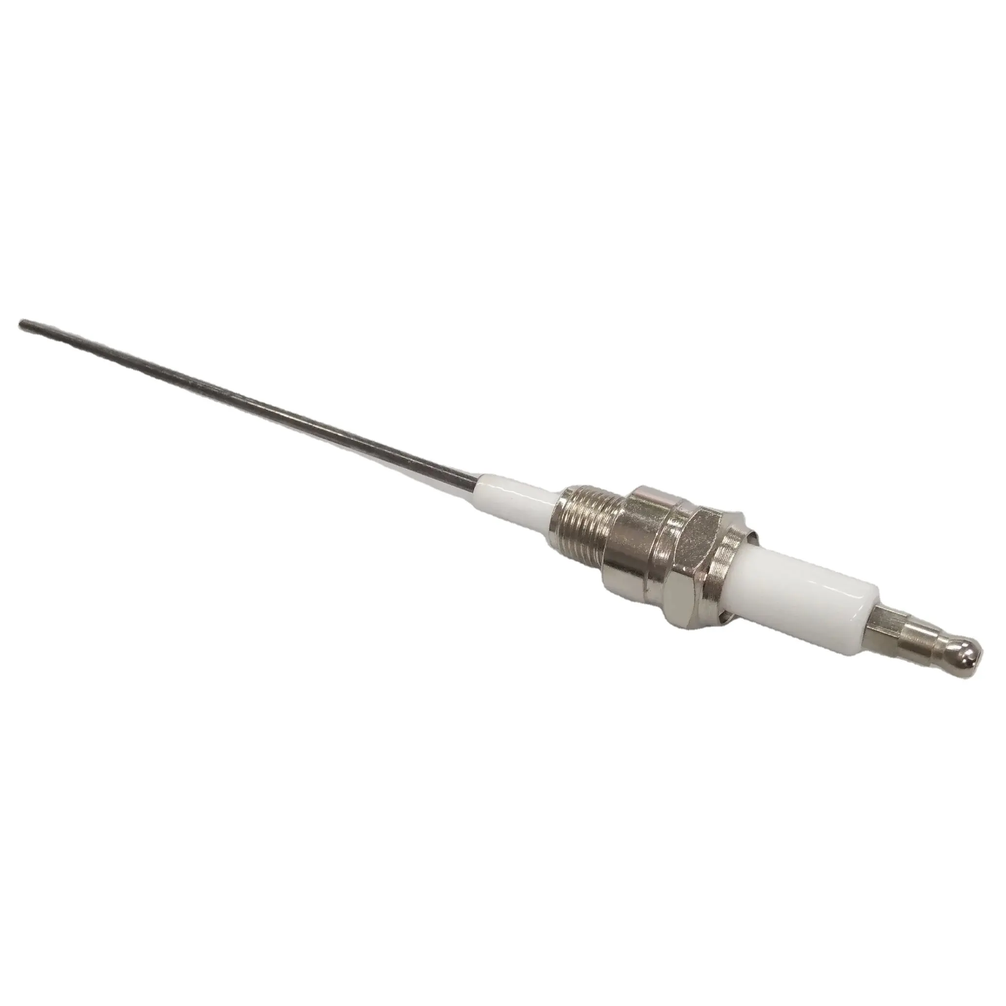 Ignition ceramic electrode for gas heater burner