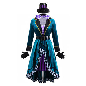 Disfraz de Cosplay de Alicia en el País de las Maravillas para Halloween, Disfraz Sexy de Mujer Adulta para Espectáculo de Magia, Esmoquin, Disfraz Elegante - Product Image 3