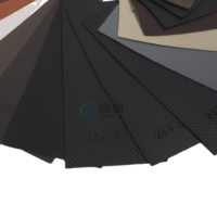 Cuero Sintético de PVC de 0.9mm con Patrón de Color Personalizado OEM, Resistente al Desgaste, para Cubiertas de Cuadernos, Interiores de Automóviles y Sofás