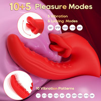 Vibromasseur vibrant avec écran LCD, stimulateur clitoridien en forme de pieuvre pour femme, jouet sexuel.