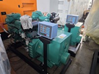 Groupe électrogène diesel marin polyvalent Gensyn Top Power CTP à démarrage automatique, type ouvert/silencieux, 1500 tr/min, 1800 tr/min, refroidissement par air/eau