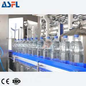 ماكينة أوتوماتيكية لصنع المشروبات الغازية الغازية الغازية والمشروبات الغازية من الكولا وزجاجات PLC ، خط إنتاج ماكينة ملء CSD