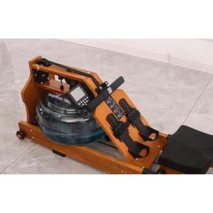 Luxury Wooden Water <b>Rower</b> Machine Water Resistance Ideal For Personal Trainers Home Fitness Studio Cardio Equipment - Product Image 6