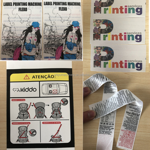 Prensa de impresión de etiquetas de cinta satinada, máquina de impresión flexográfica de etiquetas para cinta de algodón, tafetán de nailon y etiquetas para el cuidado de la ropa - Product Image 6