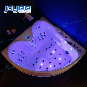 JOYEE Baignoires d'intérieur de massage de haute qualité Bains à remous Vente en gros Jacuzzier moderne et bains avec musique Lumière LED - Product Image 2