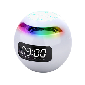 Loa Đa Phương Tiện Bluetooth Tf Fm Radio, Loa Hình Tròn Nhỏ Gọn Di Động Sáng Tạo Âm Thanh Lớn Trong Nhà/Ngoài Trời - Product Image 5