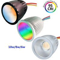 Projecteur LED Spot 24V Benory, blanc réglable 2000K-6000K, RGBW, 60D, 10W, 8W, module MR16, domotique Loxone, KNX, DALI2, DMX, Casambi, Tuya